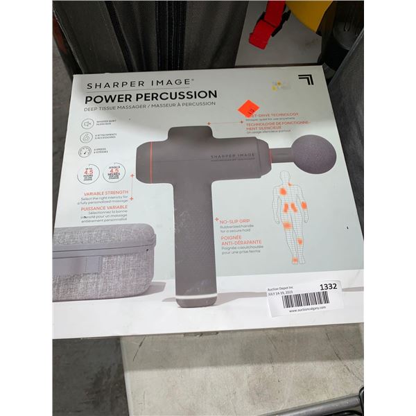 Sharper Image Power Percussion Personal Massage Gun