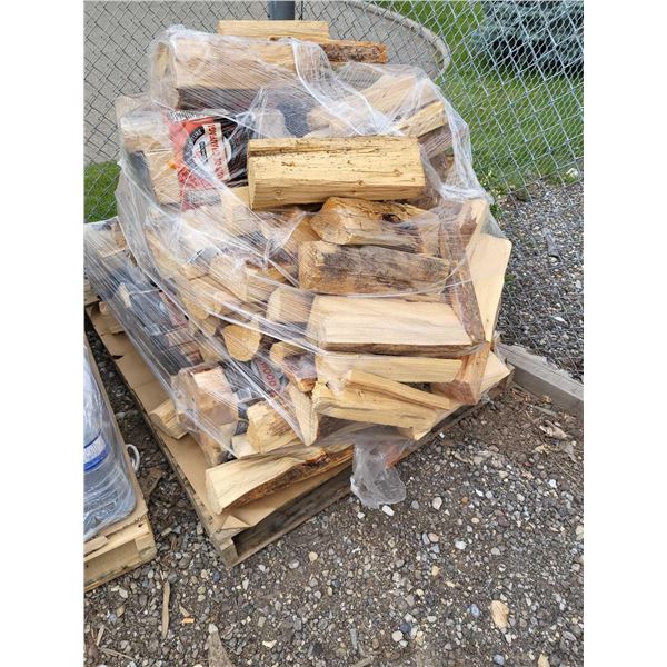 Pallet Lot of Pre Split Firewood