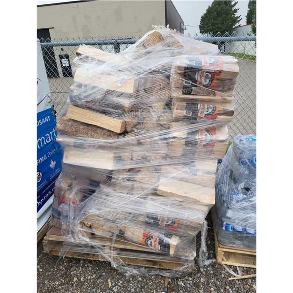 Pallet Lot of Pre Split Firewood