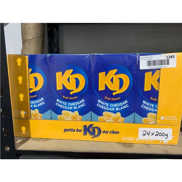Kraft KD White Cheddar 24x200g