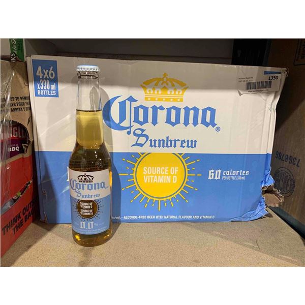 Corona Sunbrew Zero Alcohol Beer 24 x 330ml
