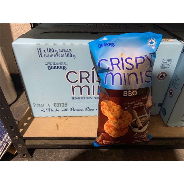 Crispy Minis BBQ Snacks 12x100g