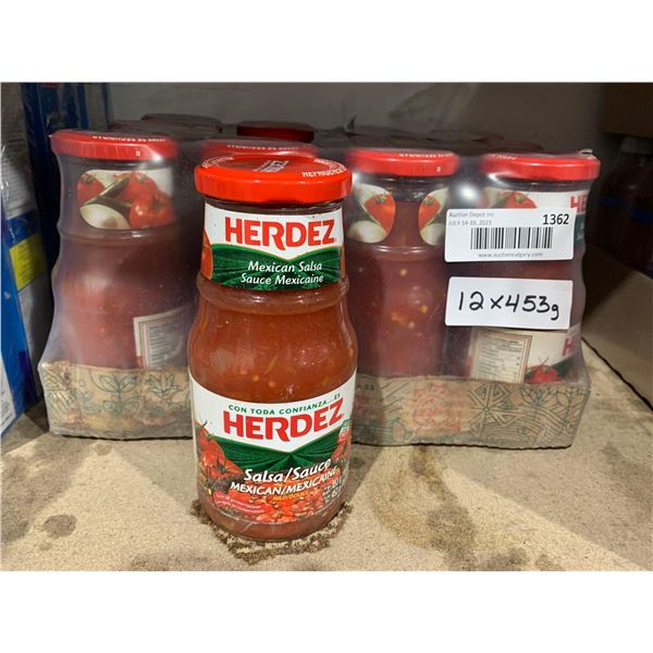 Herdez Mild Mexican Salsa - 12x453g
