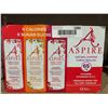 Image 1 : Aspire Naturally Caffeinated Sparkling Water - Assorted Flavors 12x355ml
