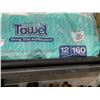 Image 2 : Kirkland Create A Roll Towel Paper Towel- 12 Rolls of 160 Sheets