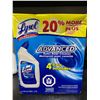 Image 1 : Lysol Advanced Toilet Bowl Cleaner 4x946ml