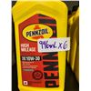 Image 2 : Pennzoil High Mileage SAE10W-30 Motor Oil - 6x946ml