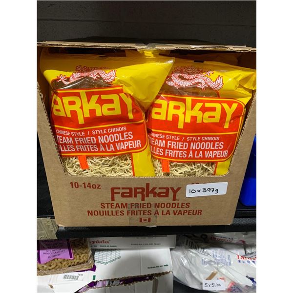 Farkay Steamed Fried Noodles 10x14oz