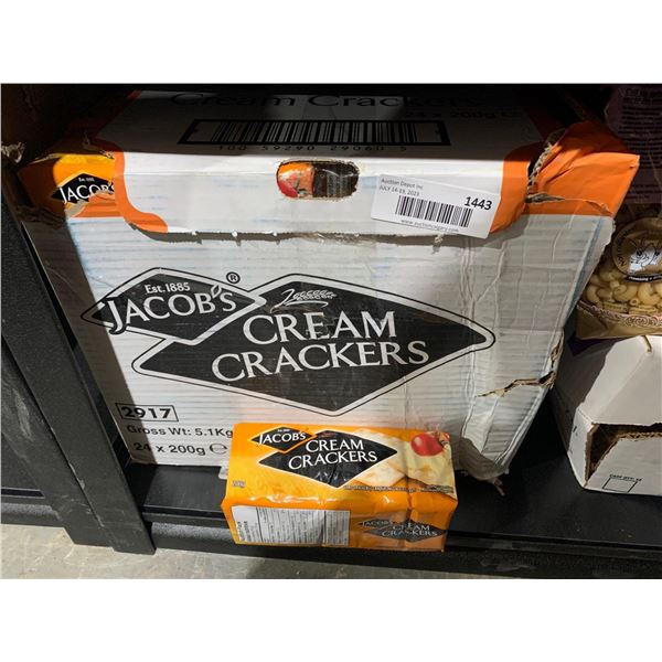 Jacob's Cream Crackers 24x200g