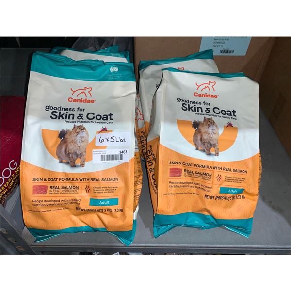 Canidee Goodness for Skin & Coat Real Salmon Cat Kibble 6x5 lbs
