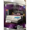 Image 2 : Memory Foam Bed Topper - Queen Size