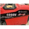 Image 3 : King Canada 400W Gasoline Digital Inverter Generator -4000 peak W - 3500 running W - 224 cc 7.5 HP, 