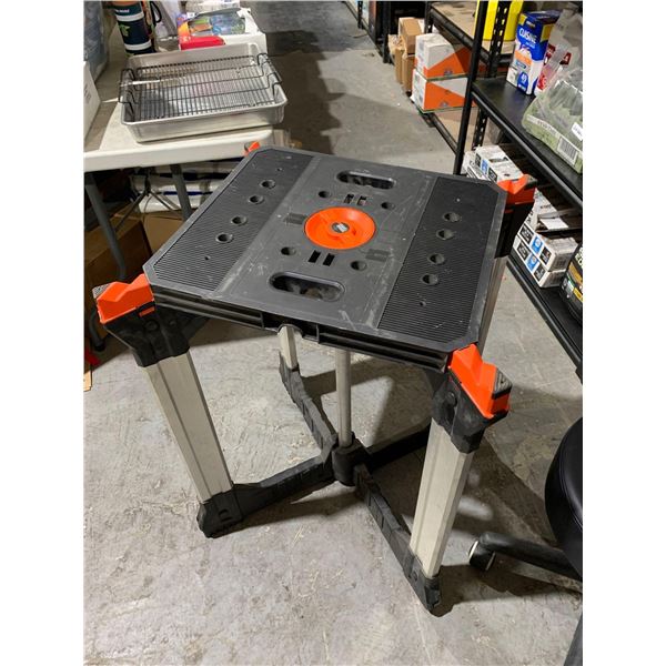 Black & Decker X Workhorse Folding Work Bench  19-1/2? x 17? x 31-1/23? tall.