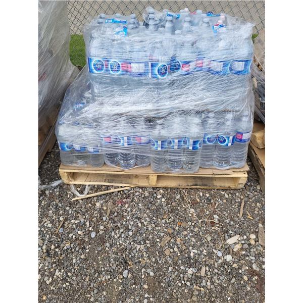 Pallet Lot of Assorted Bottled Water
