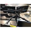 Image 2 : BLACK DUAL MONITOR STAND WITH 2 ACER 24" LCD MONITORS