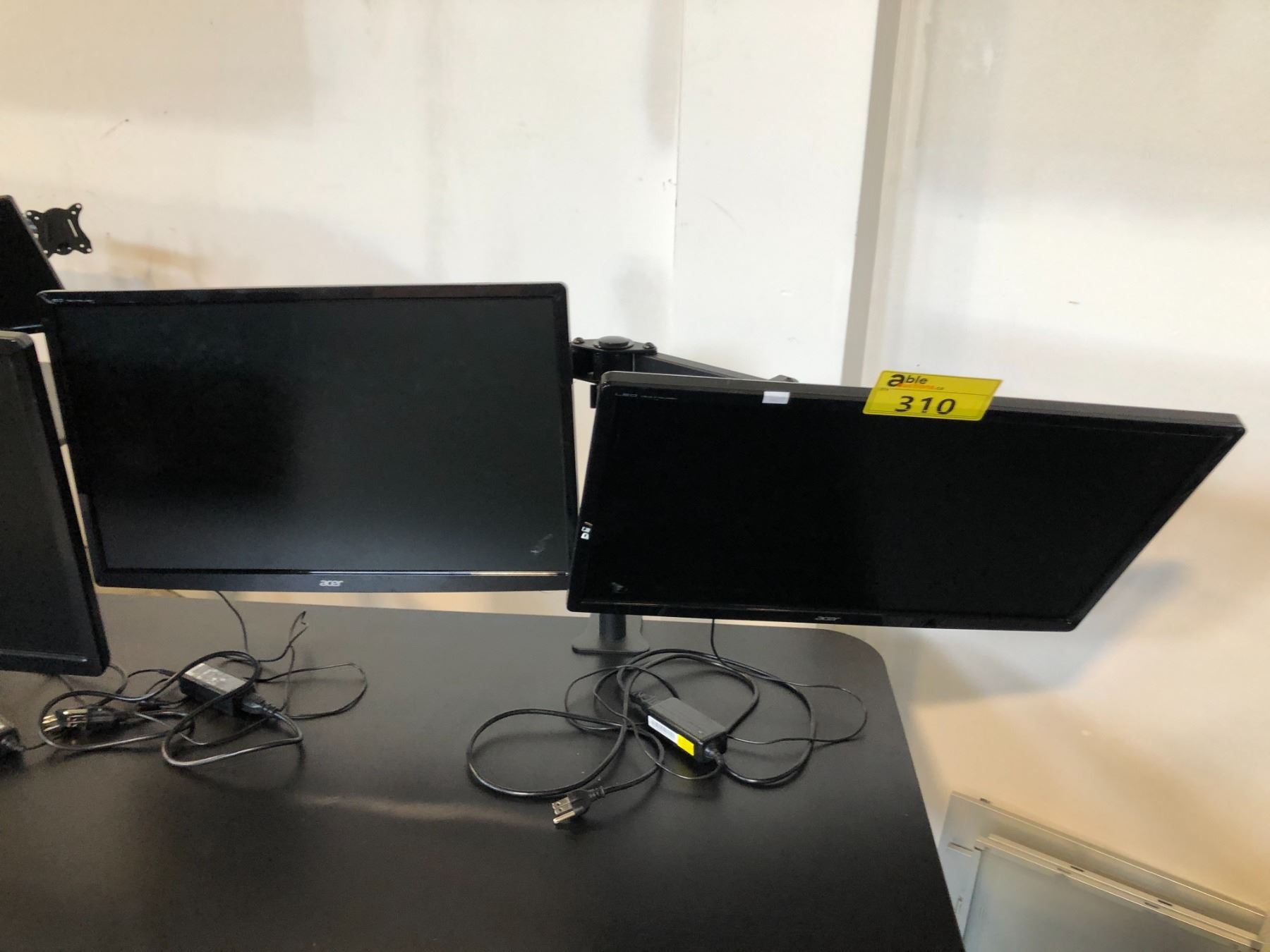 Acer R231 Monitor Stand BLACK DUAL MONITOR STAND WITH 2 ACER 24