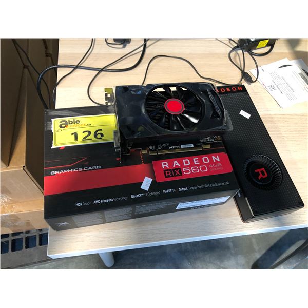 2 RADEON GRAPHICS CARDS - Able Auctions