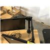 Image 2 : BLACK DUAL MONITOR STAND, COMES WITH 2 ACER 24" LCD MONITORS