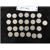 Image 1 : (25) 1 Shilling Coins UK 1940s + 1950s