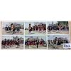 Image 1 : Set of 6 & Wrapper Military Life Scottish Regimental Pipe Bands Postcards