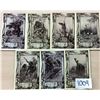 Image 1 : Set of 25 & Box of "The Wilds of Africa" Scenes by Theodore Roosevelt Postcards