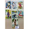 Image 1 : Group of 8 Linen International Children by Jondall Postcards