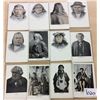 Image 1 : Set of 16 Ezra Meeker Oregon Trail & Indian Characters Postcards