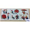 Image 1 : Set of 6 Children with Toys & Umbrella Postcards