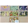 Image 1 : Art Nouveau Bernard Set of 6 & Wrapper Romance Postcards