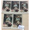 Image 1 : Group of 5 Tinted Photo Boy Playing Guitar Postcards