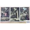 Image 1 : Set of 3 Faith, Hope & Charity Tinted Photo Religious Postcards