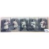 Image 1 : Group of 5 Girl & Basket of Eggs Tinted Photo Postcards