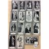 Image 7 : Group of 36 Black & White Movie Scenes Chaplin & Others Postcards
