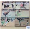 Image 1 : Set of 6 Roller Skating Comic Postcards