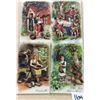 Image 1 : Group of 4 Fairy Tales by PFB Postcards