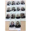 Image 2 : Set of 28 & Envelope by Tuck Portraits of the Presidents Postcards