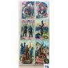 Image 1 : Set of 6 Tuck 155 "Lincoln's Birthday" Patriotic Greeting Postcards