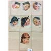 Image 1 : Group of 7 Child In Hats & Military Related Postcards