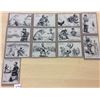 Image 1 : 12 Early Black & White Japan & Russia War Satire Postcards