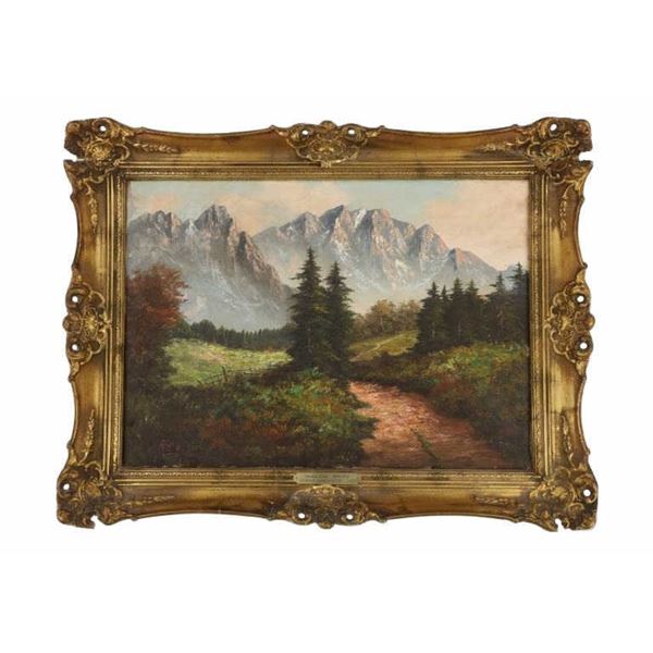 Original Siegfried Fischer (1899-1974) Painting