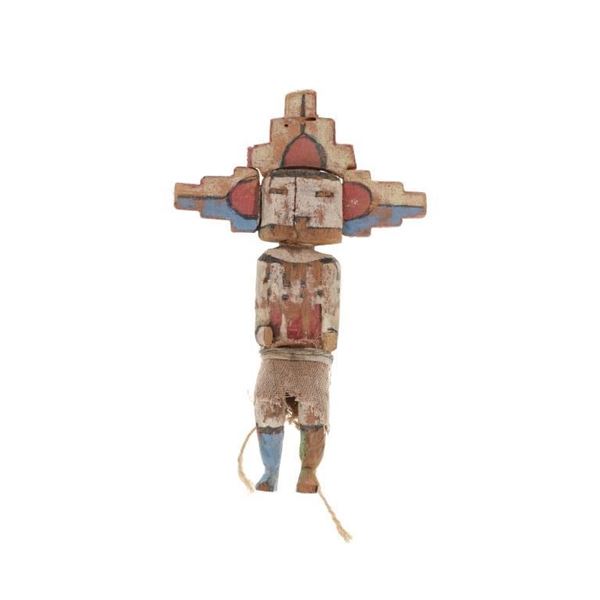 C. 1890- Hopi Cottonwood Palhik Mana Kachina Doll