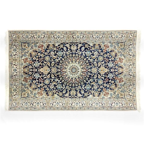 Nain Gombadi Fatollah Habiban Iranian Rug c. 2000