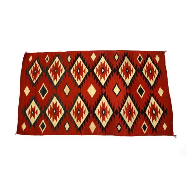 Navajo Old Crystal Trading Post Rug c. 1880-1890