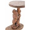 Image 10 : Black Forest Style Carved End Table Cody, WY