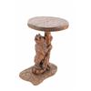 Image 2 : Black Forest Style Carved End Table Cody, WY