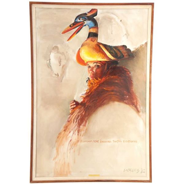 Robert Dickens (1931-2022) Painting & Award 1982