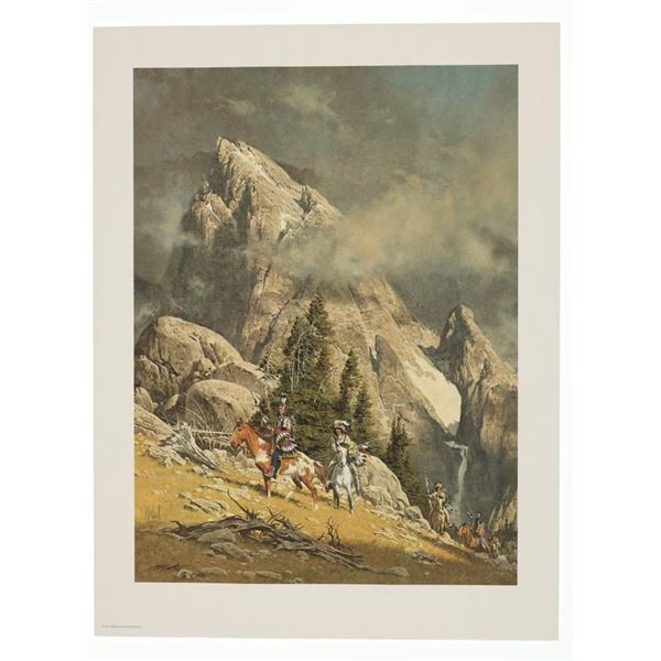 "Crossing The Divide" Frank McCarthy Signed Ltd.Ed
