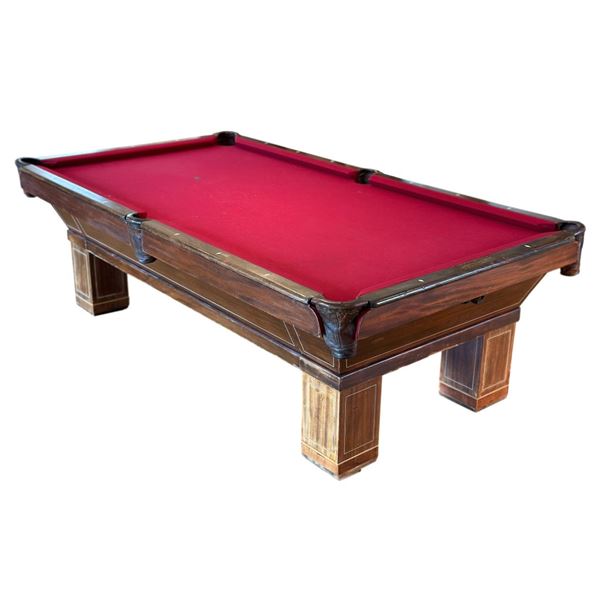 C. 1912 Brunswick-Balke-Collender Pool Table