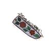 Image 16 : 19th Century Cree Beaded Sheath & Forged Knife