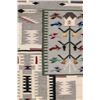 Image 16 : RARE Navajo Large Sampler Rug by Elsie Shaw